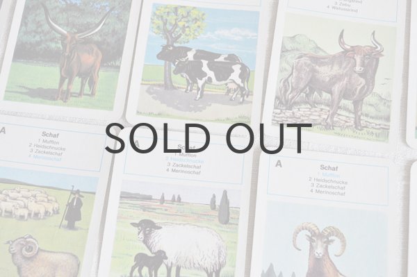 画像7: ドイツ・ヴィンテージ カードゲーム/絵合わせ/動物