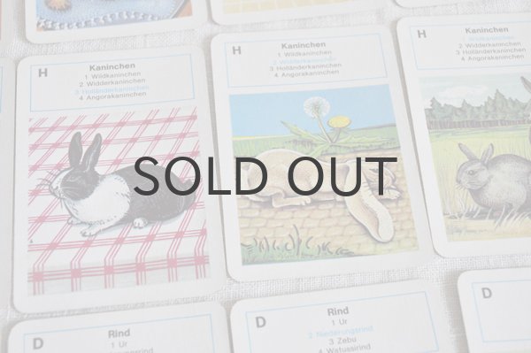 画像6: ドイツ・ヴィンテージ カードゲーム/絵合わせ/動物