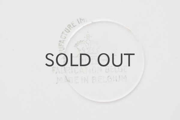 画像8: ベルギー・アンティーク NIMYニミー デザートプレート/イエロー×黒模様