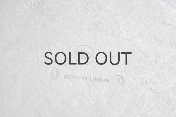 画像6: アメリカ・ヴィンテージピューター製プレート/花リム/WiltonColumbia.PA