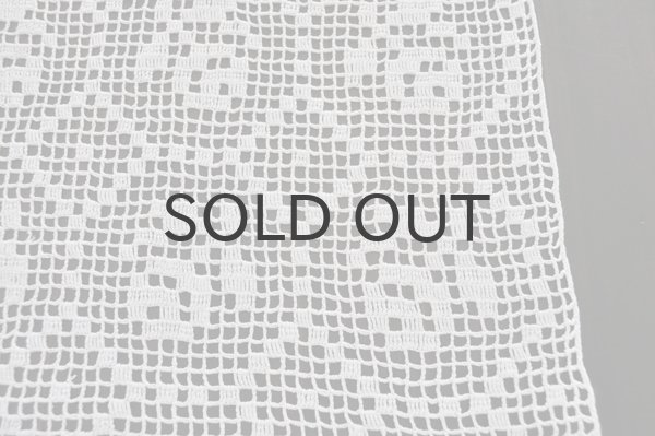 画像5: ドイツ・ヴィンテージ 手編みレースのテーブルランナー