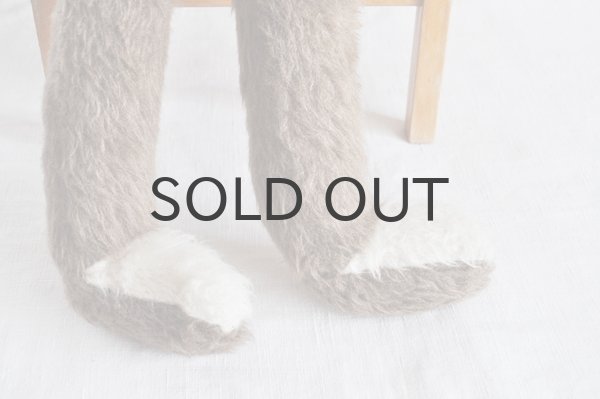 画像6: ドイツ・DDR（東ドイツ）ラバーフェイスドール/長手足ねずみ/ブラウン