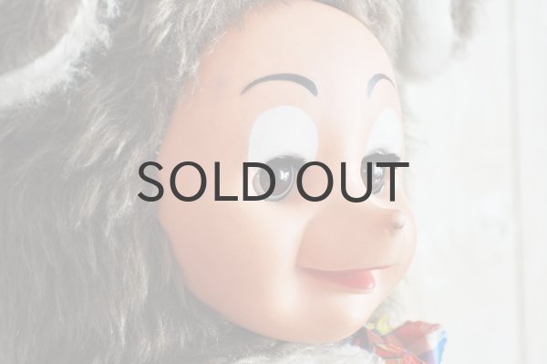 画像7: ドイツ・DDR（東ドイツ）ラバーフェイスドール/長手足ねずみ/ブラウン