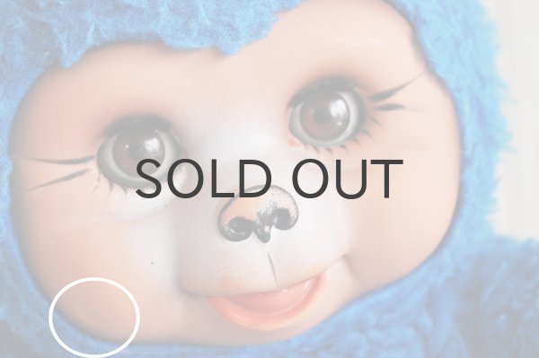 画像6: ドイツ・DDR（東ドイツ）ヴィンテージ ラバーフェイスドール/クローズアイ/ブルー