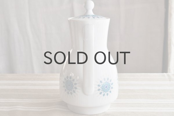 画像3: ドイツ・Winterling　ティーポット/水色丸模様