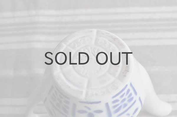 画像6: ドイツ・ヴィンテージ ステンシル青花のミニポット