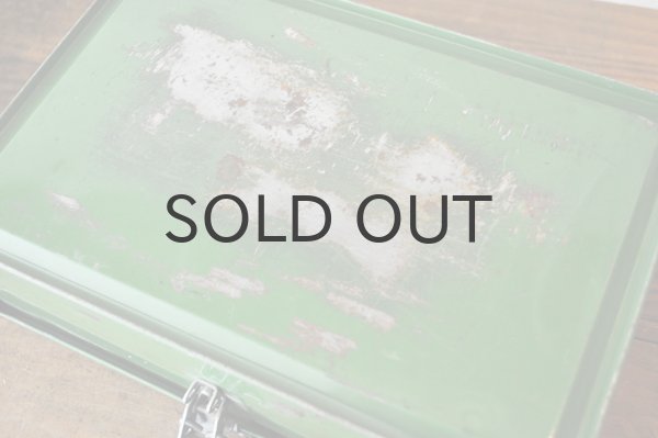 画像6: ドイツ・ヴィンテージTIN缶/Kraftwagen-Verbandkasten/グリーン