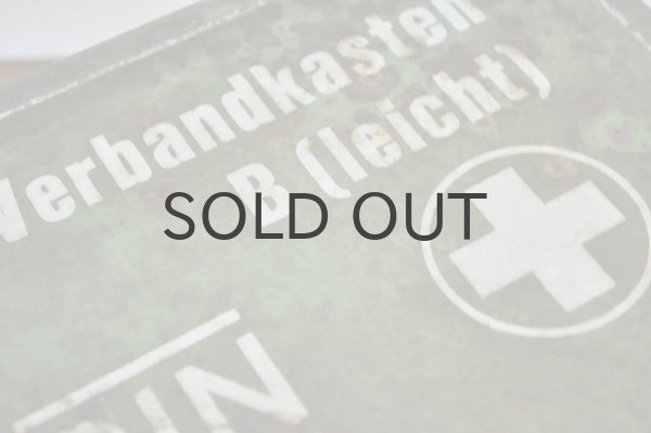 画像7: ドイツ・ヴィンテージTIN缶/Kraftwagen-Verbandkasten/グリーン