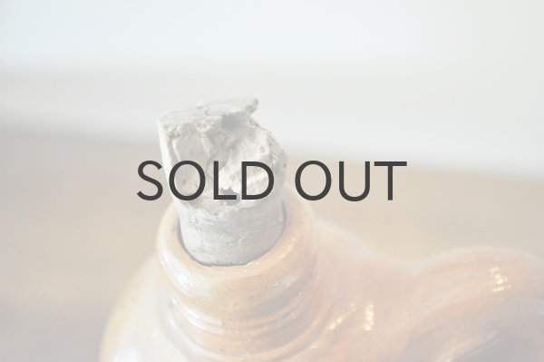 画像3: ドイツ・アンティーク ストーンウエアリカーボトル