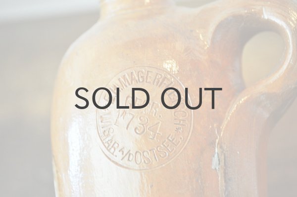 画像6: ドイツ・アンティーク ストーンウエアリカーボトル