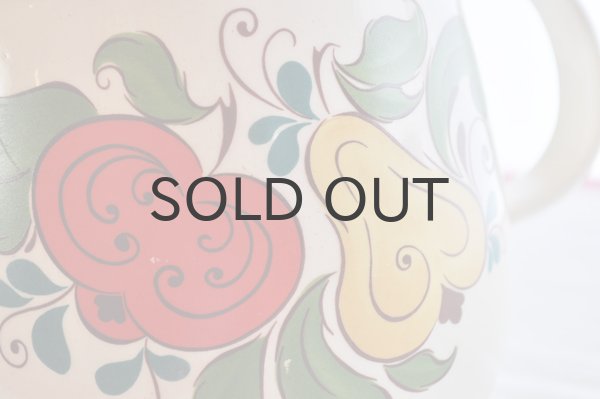 画像4: ドイツ・GDR（東ドイツ）Torgau HEIKEシリーズ大きなピッチャージャグ/フルーツ