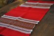 画像3: ドイツ・ 織り柄模様のテーブルランナー/赤