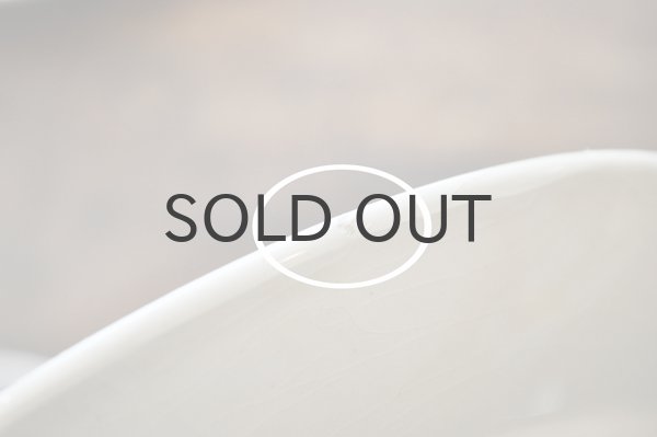 画像6: フランス・バドンヴィレー ステンシル青スクエア模様/平皿22.5cm