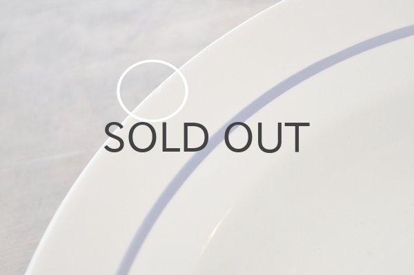 画像4: オランダ・ヴィンテージ HAARLEM スーププレート/ステンシルブルーチューリップ