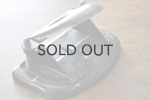 画像2: ドイツ・ヴィンテージ2つ穴パンチ/黒