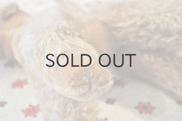 画像5: ドイツ・ヴィンテージ プードルのぬいぐるみ/シルバーベージュ