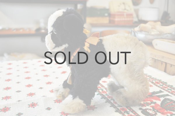 画像2: ドイツ・ヴィンテージ シュタイフ 牛のぬいぐるみ/ベル付