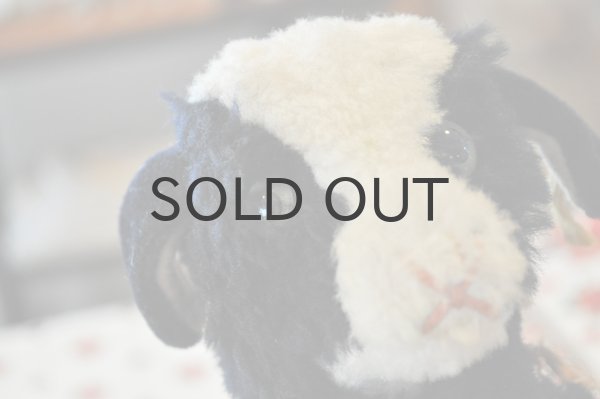 画像3: ドイツ・ヴィンテージ シュタイフ 牛のぬいぐるみ/ベル付