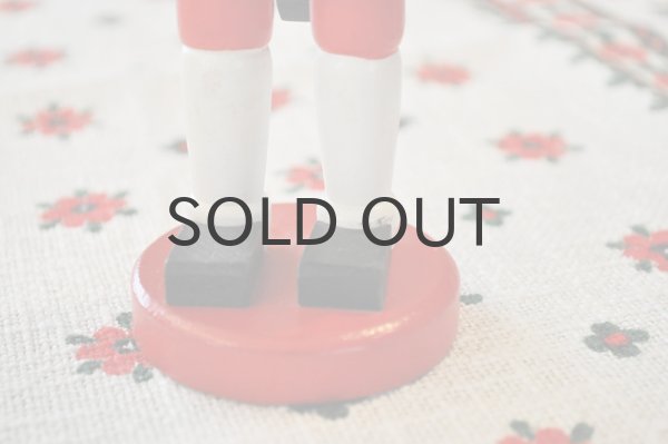 画像5: 【訳あり】ドイツ・ヴィンテージ木製くるみ割り人形/青