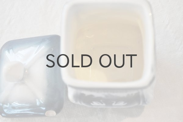 画像4: ドイツ・ヴィンテージ陶器製スパイスキャニスター/スワン/Kummel（キャラウェー）