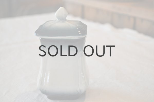 画像3: ドイツ・ヴィンテージ陶器製スパイスキャニスター/スワン/Kummel（キャラウェー）