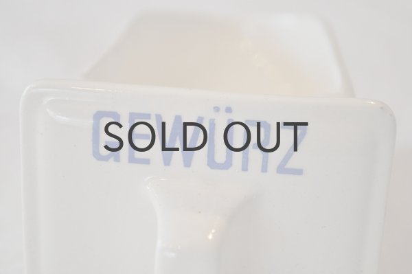 画像2: ドイツ・ヴィンテージ陶器製 スパイス引出し/GEWURZ