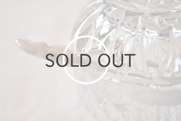 画像4: ドイツ・NACHTMANN クリスタルガラス/りんごのシュガーポット