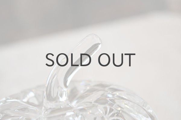 画像6: ドイツ・NACHTMANN クリスタルガラス/りんごのシュガーポット