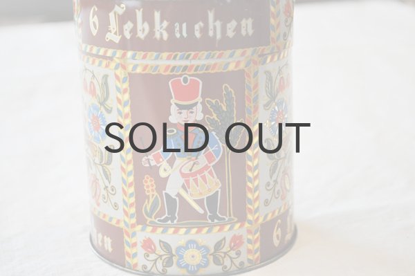 画像2: ドイツ・ヴィンテージTIN缶/Lebkuchen（レープクーヘン）/鳥・花