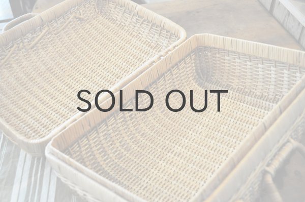 画像2: オランダ・アンティーク 小さなサイズのピクニックバスケット