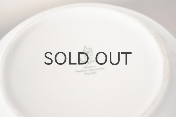 画像6: ドイツ・GDR（東ドイツ）HennebergPorzellan　ティーポット/水色丸模様