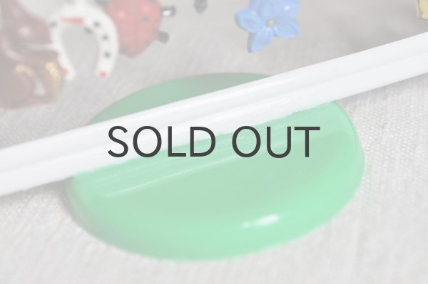 画像5: ドイツ・ヴィンテージグラスマーカーSet/スタンド付き（グリーン）