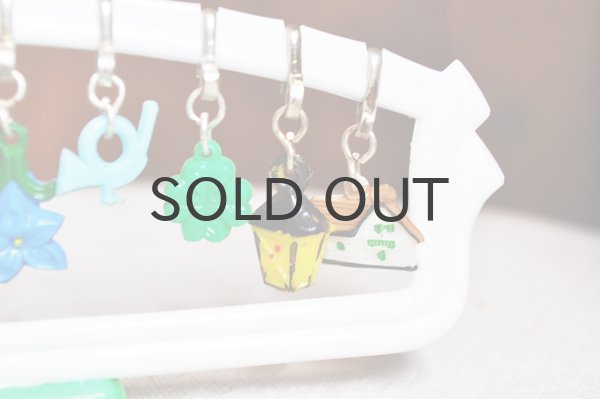 画像3: ドイツ・ヴィンテージグラスマーカーSet/スタンド付き（グリーン）