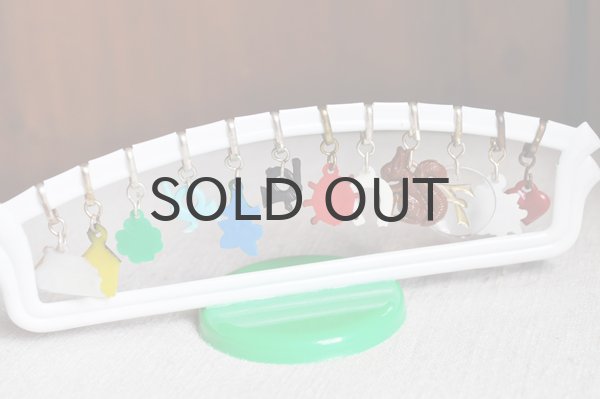 画像6: ドイツ・ヴィンテージグラスマーカーSet/スタンド付き（グリーン）