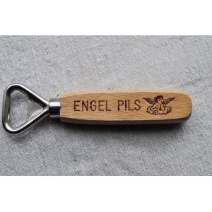 画像: ドイツ・ヴィンテージ栓抜き/木製持ち手/ENGEL PILS