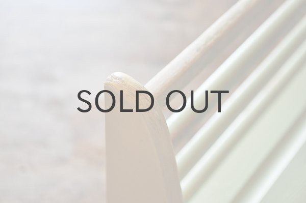 画像8: ドイツ・ヴィンテージ棚付き3連フック/グリーン×アイボリー