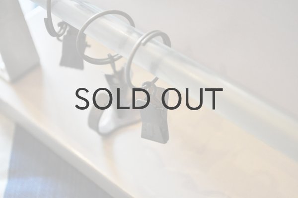 画像7: 【送料無料】ドイツ・ヴィンテージ フック付き壁掛け収納棚/薄グレーホワイト