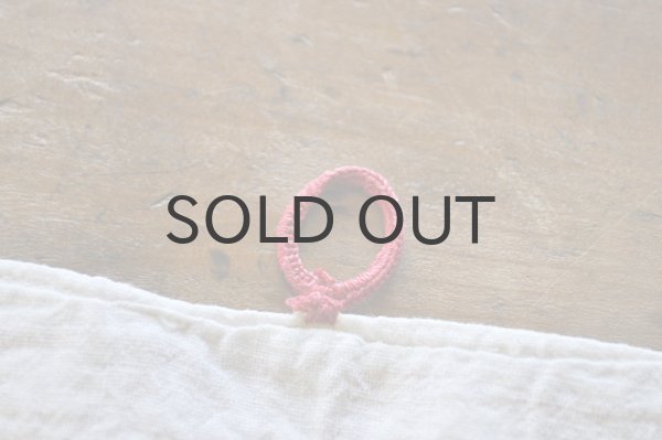 画像7: ドイツ・アンティーク赤い刺繍のタペストリー壁掛け飾り/Beinlichkeil