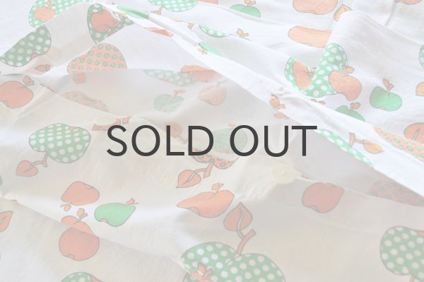 画像6: ドイツ・ヴィンテージ 子供シーツ/りんご