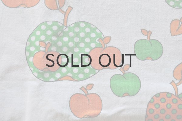 画像3: ドイツ・ヴィンテージ 子供シーツ/りんご