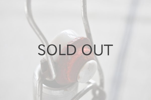 画像5: ドイツ・ヴィンテージ古いアルミのボトル/陶器キャップ/A