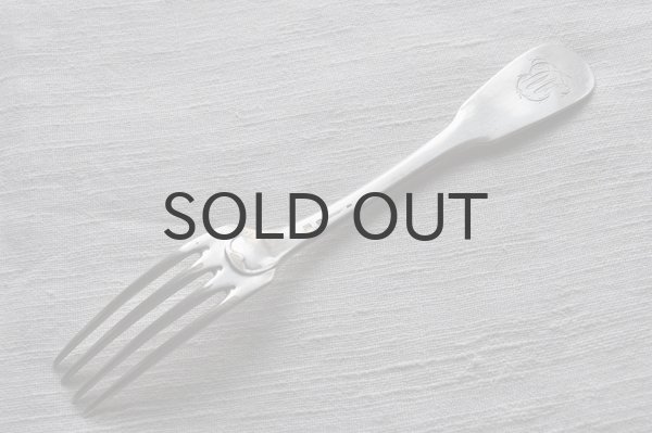 画像3: フランス・シルバープレート テーブルフォーク ペア2本set/M