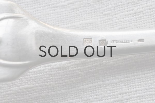 画像6: フランス・シルバープレート テーブルフォーク ペア2本set/M