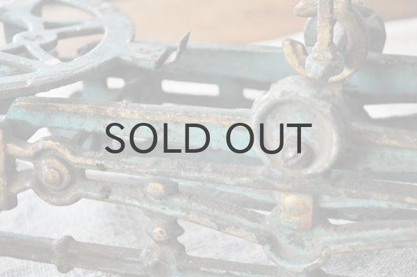 画像10: 【送料無料】チェコ・アンティーク天秤はかり（スケール）/グリーン