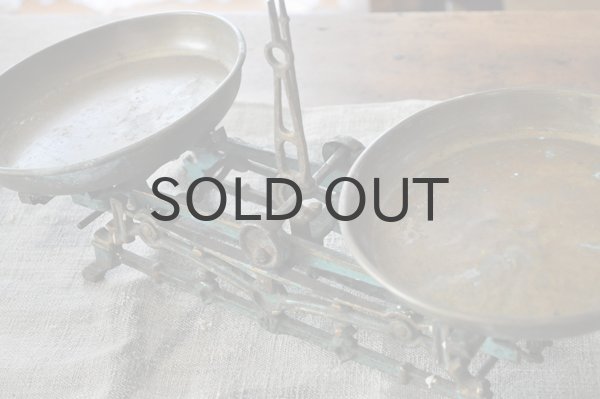 画像5: 【送料無料】チェコ・アンティーク天秤はかり（スケール）/グリーン