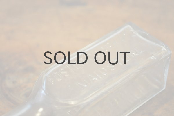 画像3: イギリス・アンティーク ガラスボトル/クリアー/FOSTER CLARK LTD/レモネード