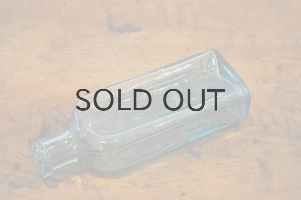 画像2: イギリス・アンティーク ガラスボトル/グリーン/OWBRIDGE’S社