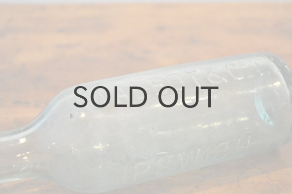 画像2: イギリス・アンティーク ガラスボトル/グリーン/TALBOT＆CoLtd