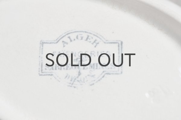 画像7: フランス・アンティーク SARREGUEMINES ALGER ラヴィエ