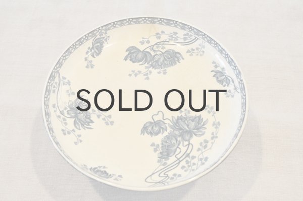 画像2: フランス・アンティーク U&C SARREGUEMINES ROYAT コンポティエ